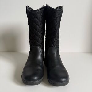 Girls Black Riding Boots
